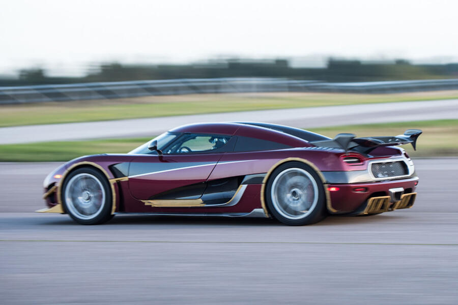 's Werelds snelste productieauto's - Koenigsegg Agera RS