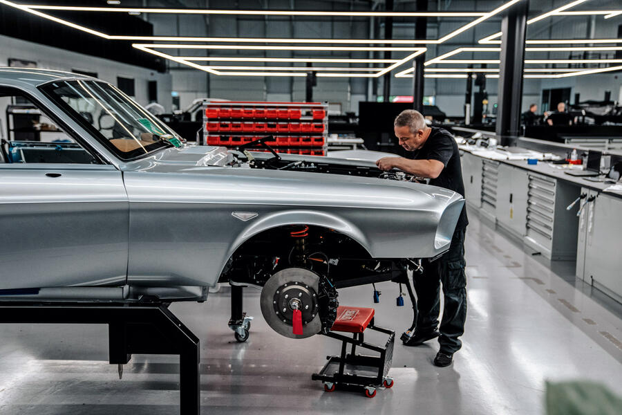 93 Charge cars factory front side