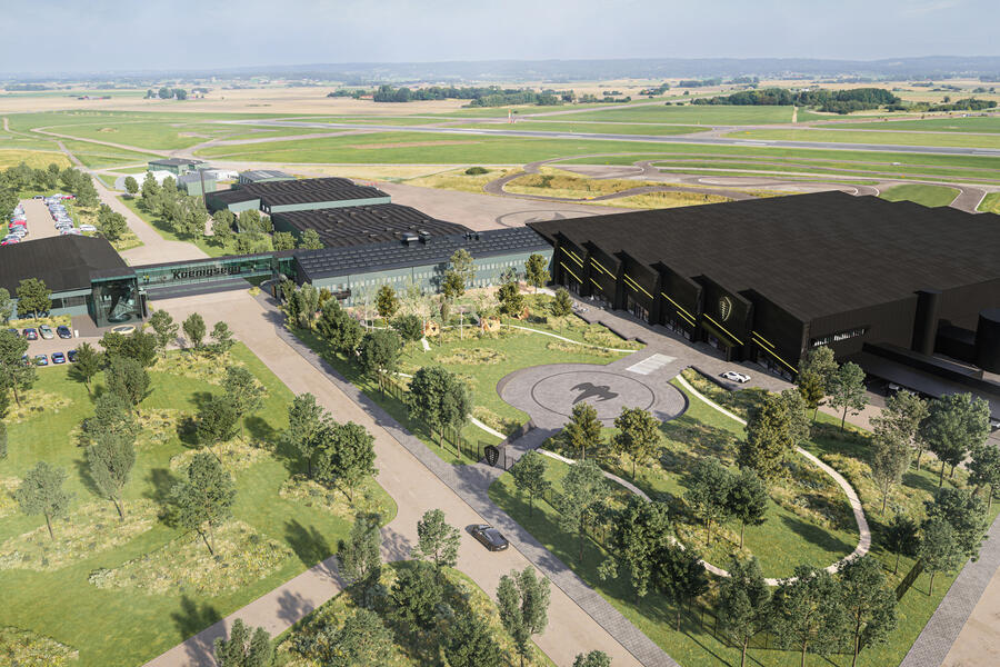 95 Koenigsegg factory