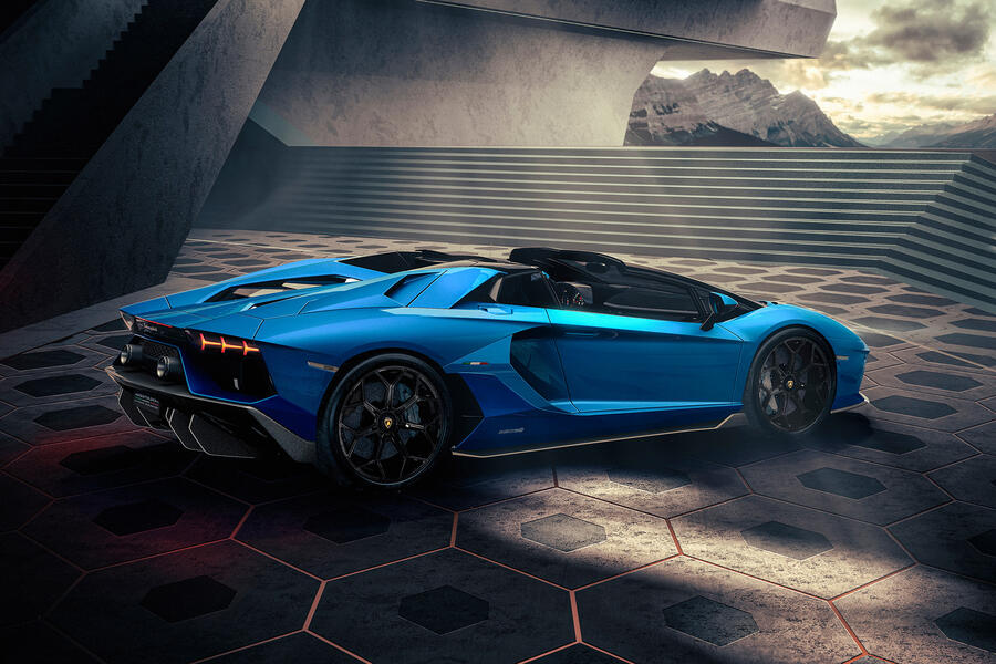 aria-label="95 winkelmann lamborghini future interview aventador ultimae roadster rear"