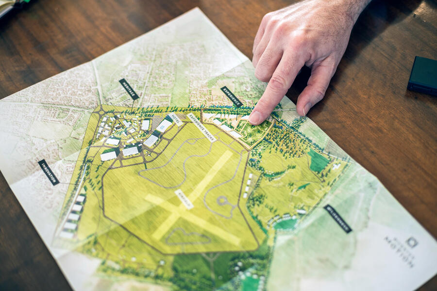 96 Bicester motion map