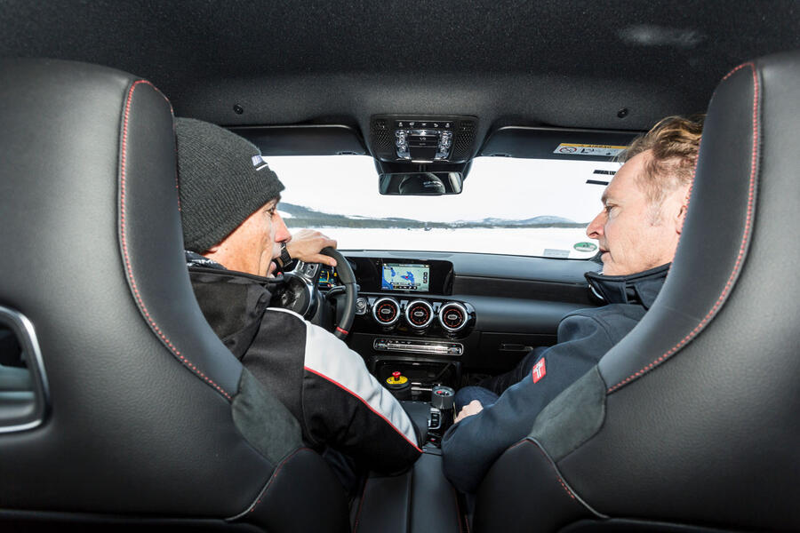 96 Mercedes amg a45 prototype ride gk passenger