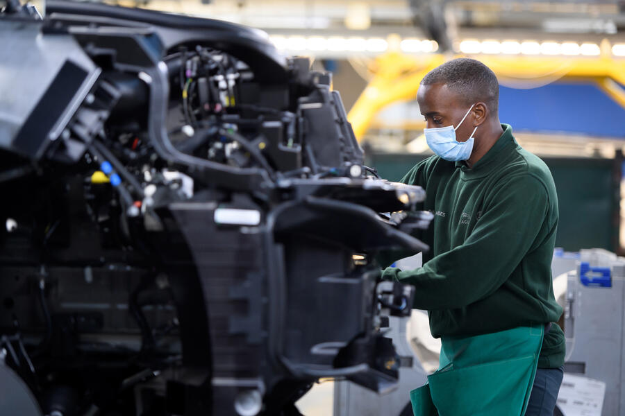 97 Analysis uk industry bounching back jaguar production line