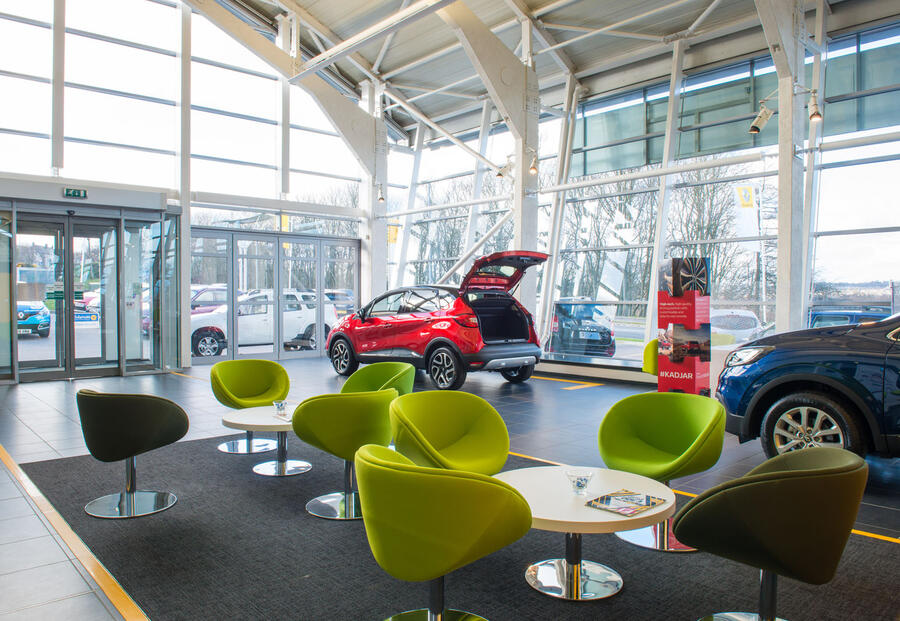 97 Car sales business feature renault