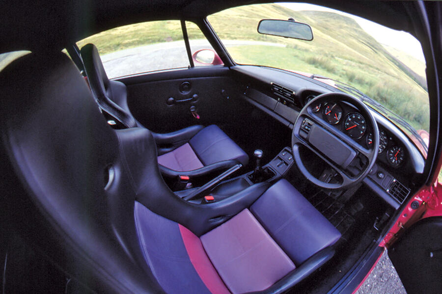 97 Porsche 911 carrera rs interior