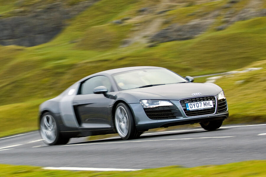98 Audi r8 front quarter