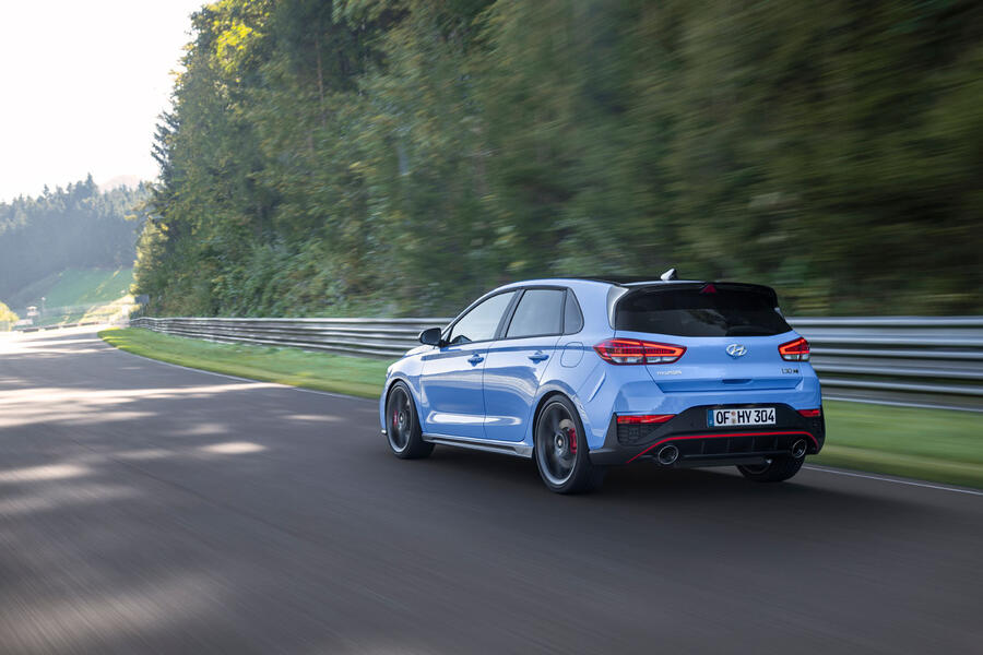 Hyundai i30 N Performance Fastback Mk III facelift specs, quarter mile, lap  times, performance data 