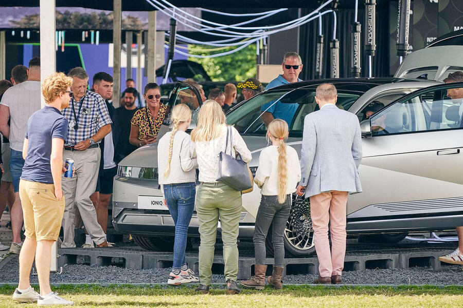 98 Ioniq 5 at goodwood