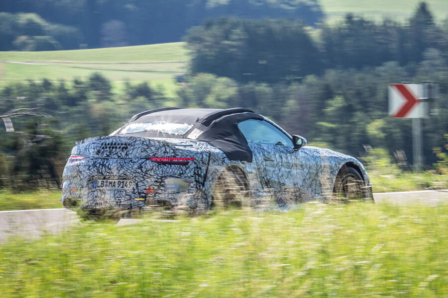 2021 Mercedes-Benz SL: official images show next-gen roadster | Autocar