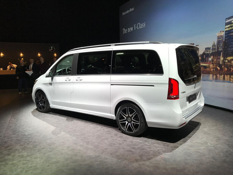 New 19 Mercedes Benz V Class Mpv Gains More Power Autocar New 19 Mercedes Benz V Class Mpv Gains More Power Autocar