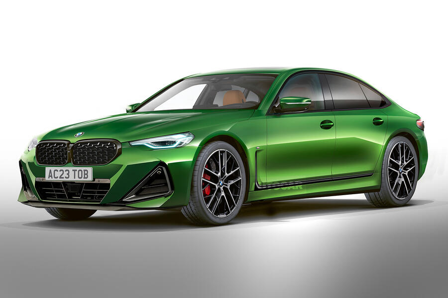 99 Bmw 5 series 2023 render imagined by autocar front