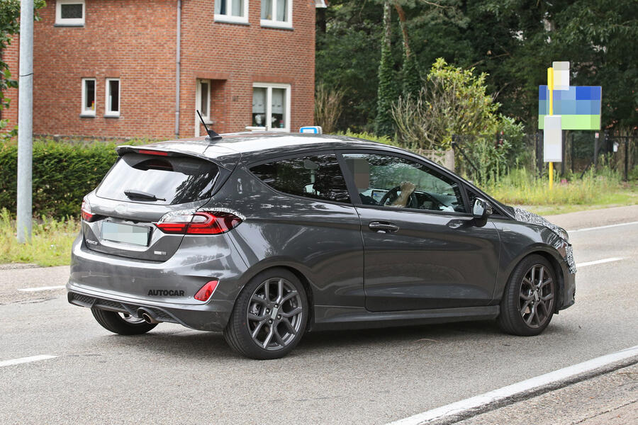 2022 Ford Fiesta Updated Hatch Seen In St Line And Entry Trims Autocar