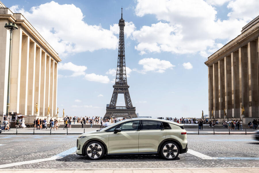 Audi A2 E-tron in Paris