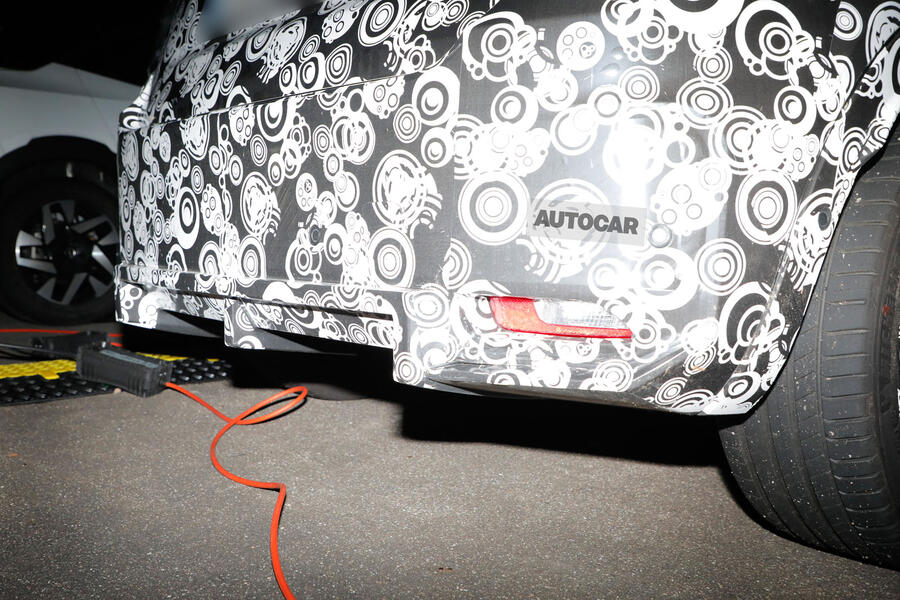 Abarth 600e diffuser