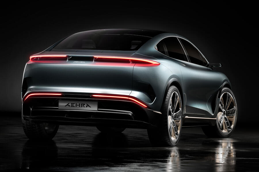 Aehra suv rear quarter studio 2023