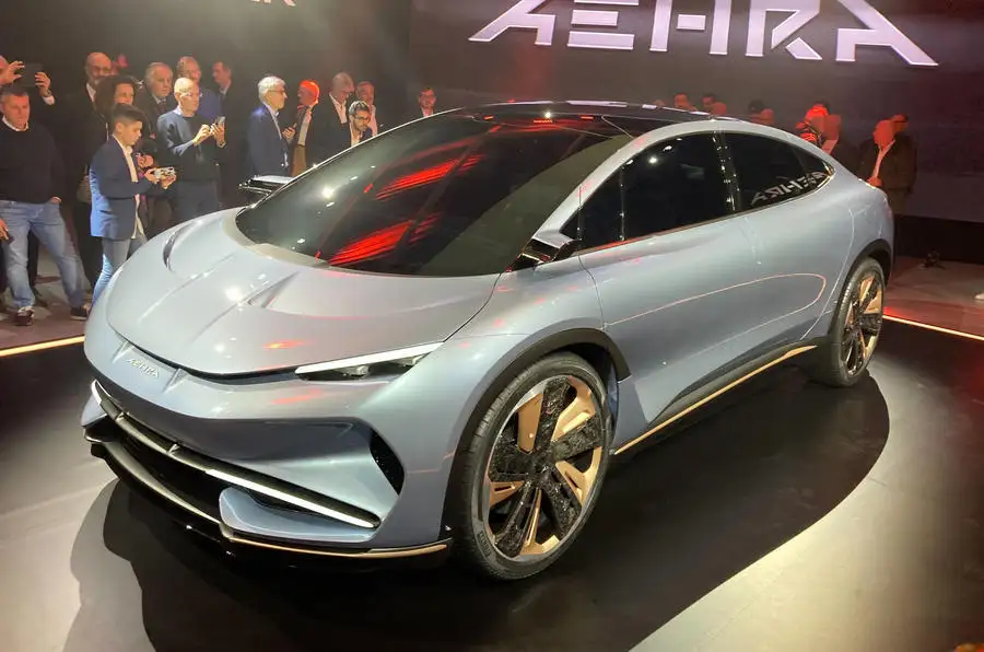 Aehra SUV unveiling â€“ front quarter static