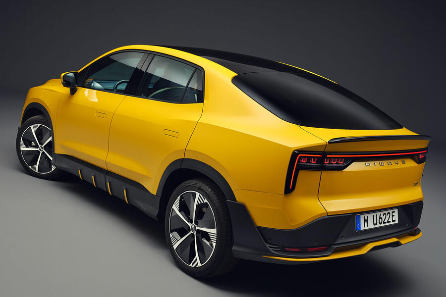 Aiways u6 rear three quarter