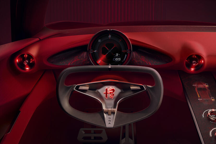 Alfa Romeo Cuorerosso interior