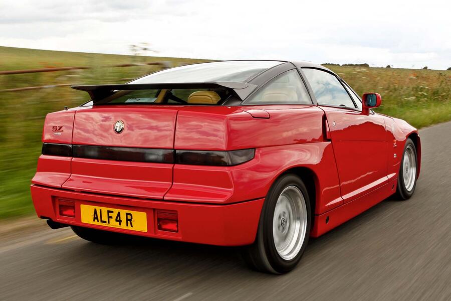 alfa romeo sz rear three quarter