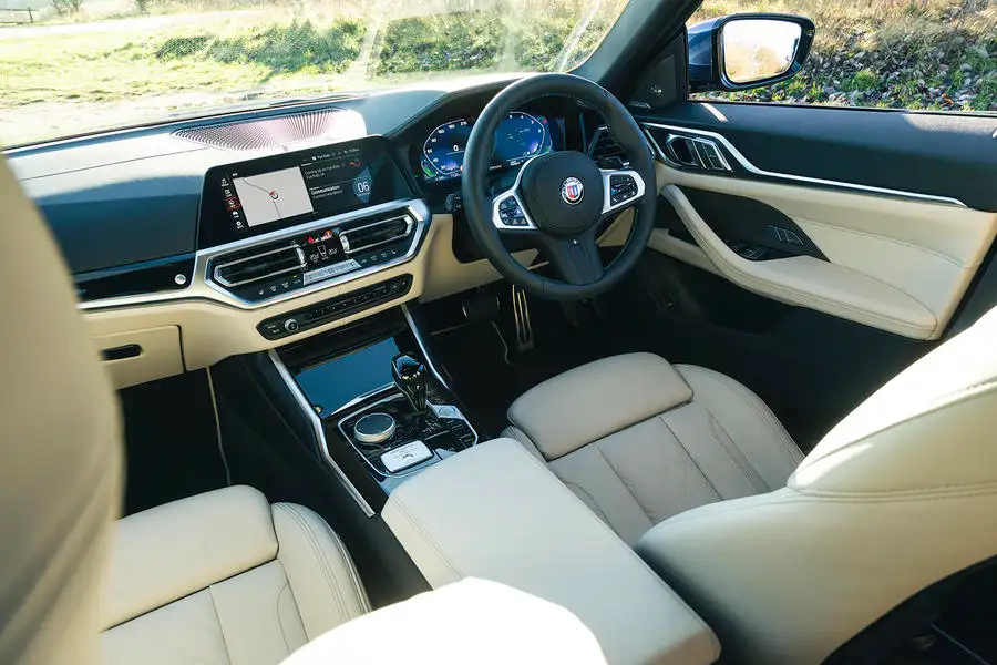 Alpina d4 s gran coupe 11 dashboard