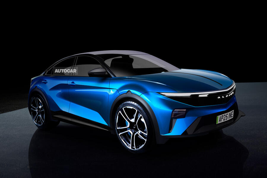 Alpine A390 â€“ Autocar render, front quarter