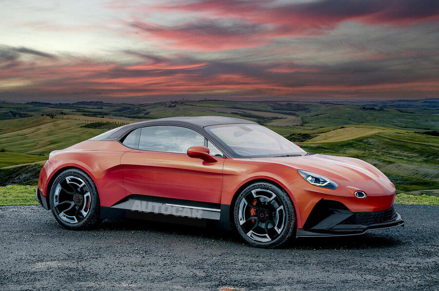 Alpine A110 EV &ndash; Autocar render