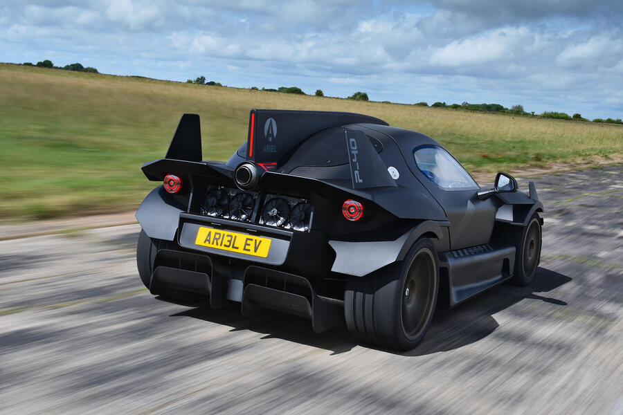 Ariel hipercar 2022 rear quarter tracking