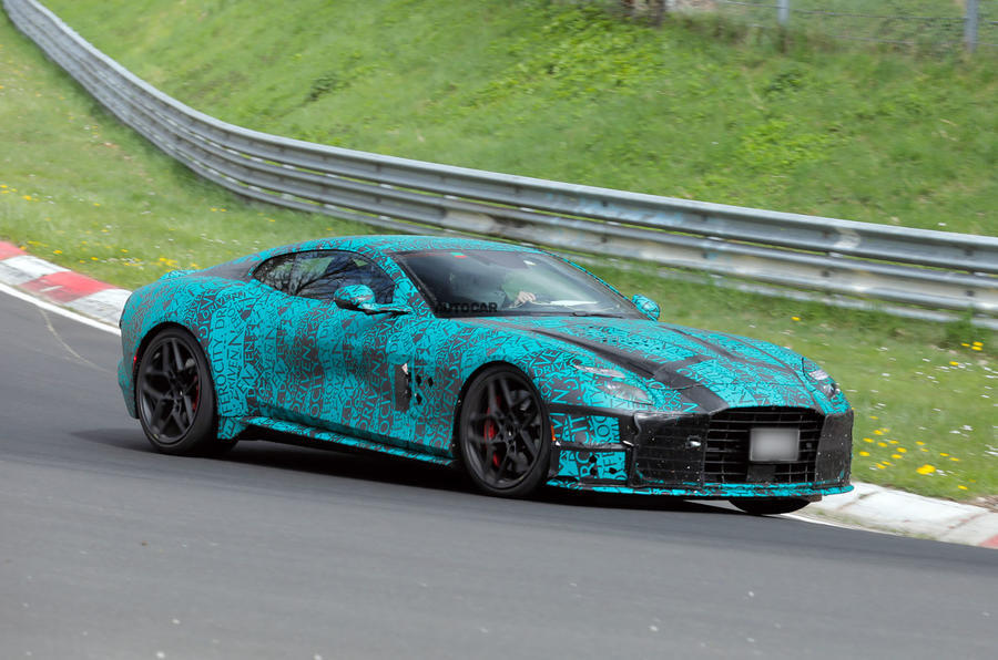 Aston Martin Vanquish beforehand   quarter
