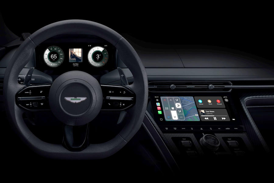 Aston Martin нового поколения с Apple CarPlay