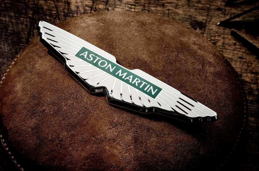Aston martin wings badge production 07