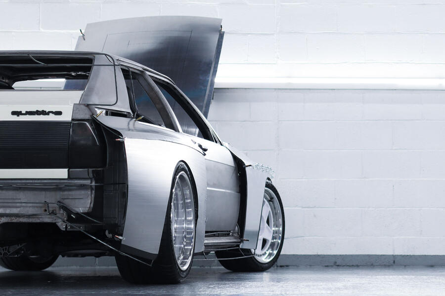 Audacious Quattro prototype &ndash; rear