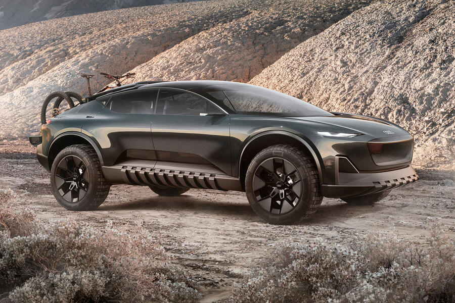 Audi activesphere concept front three quarter right