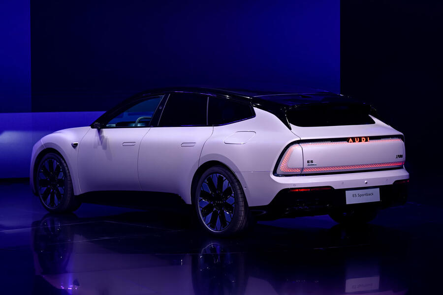 AUDI E5 Sportback â€“Â rear quarter