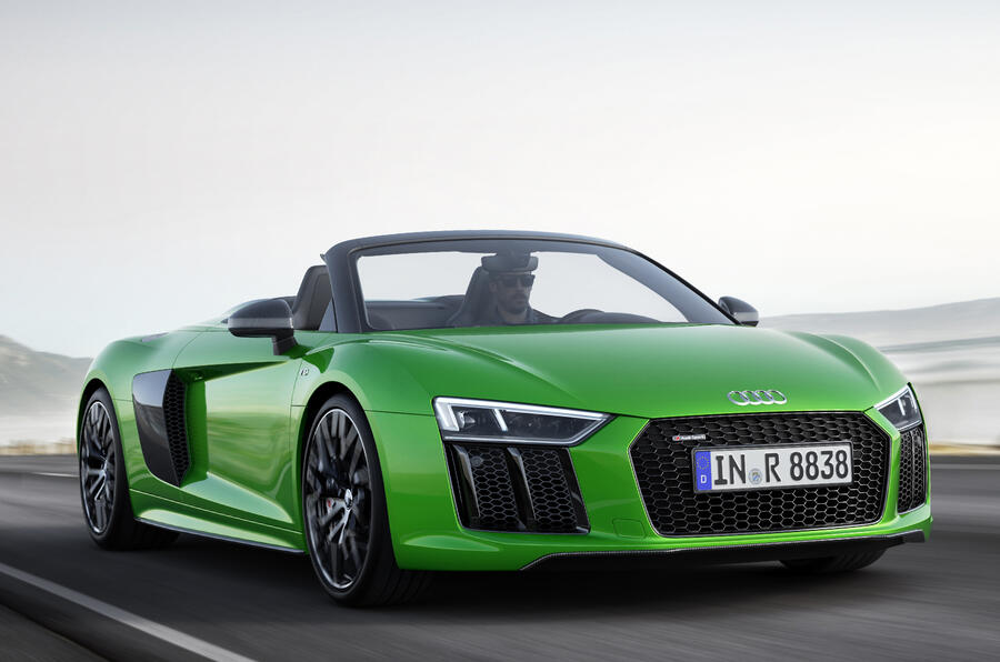 Audi r8 spyder plus