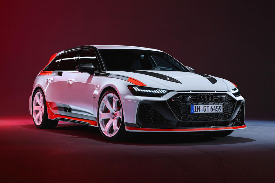 أودي RS6 GT مستقرة في المقدمة
