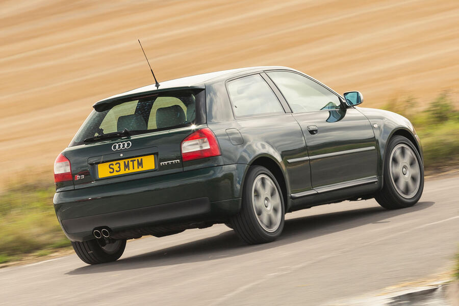 Audi s3 rear three quarter