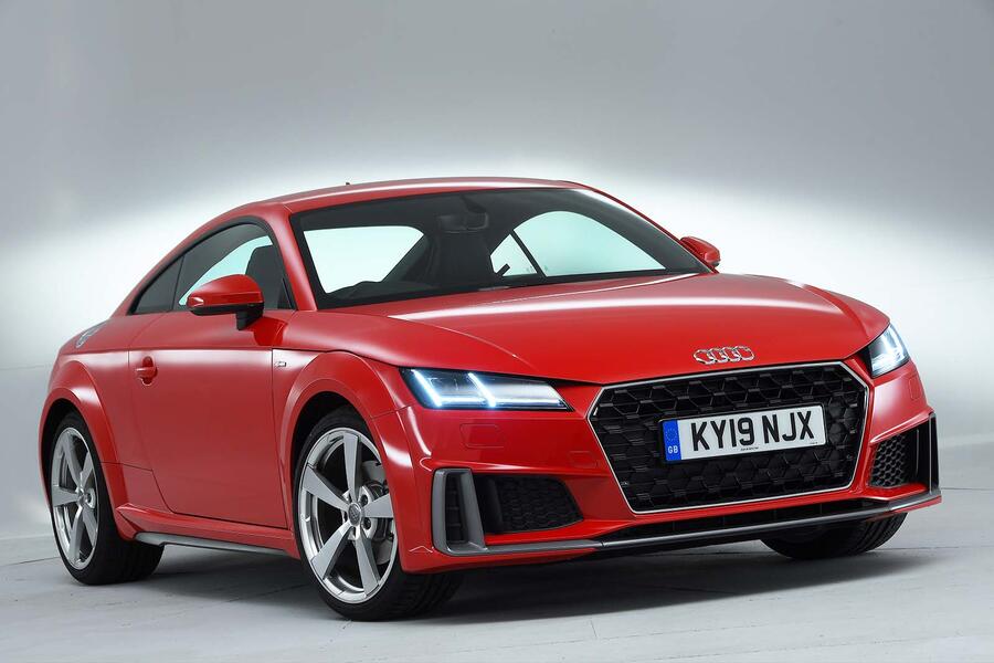 Audi tt front shot