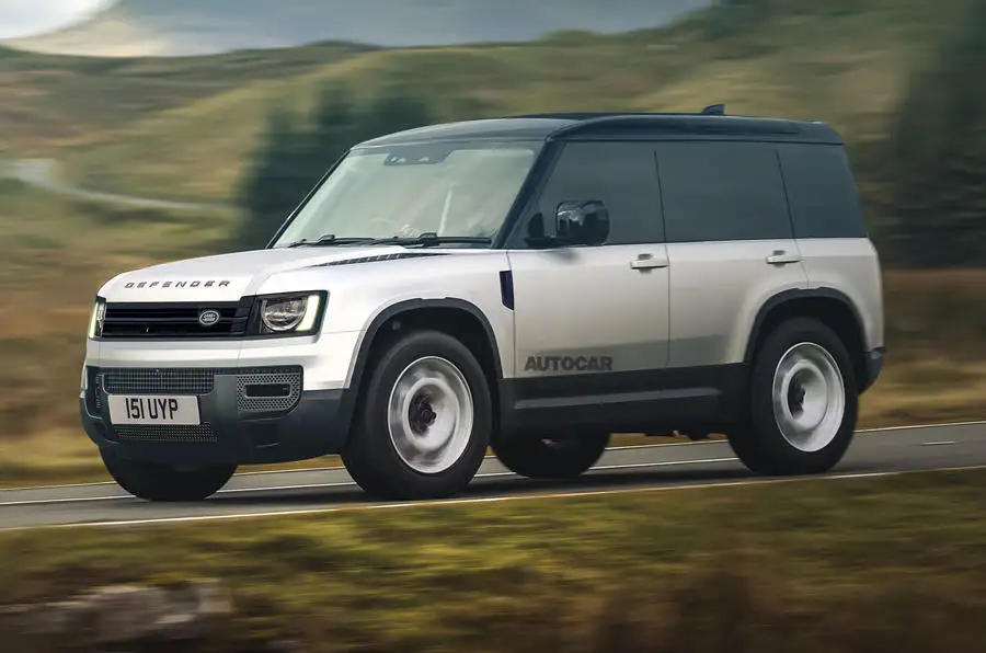 Baby Land Rover Defender render â€“ side