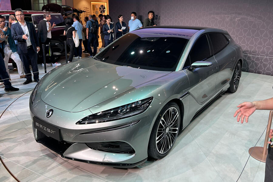 Denza Z9 GT at Beijing motor show – front