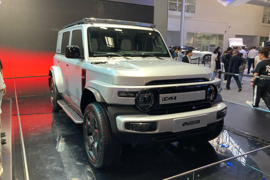 iCar V23 at Beijing motor show â€“ front