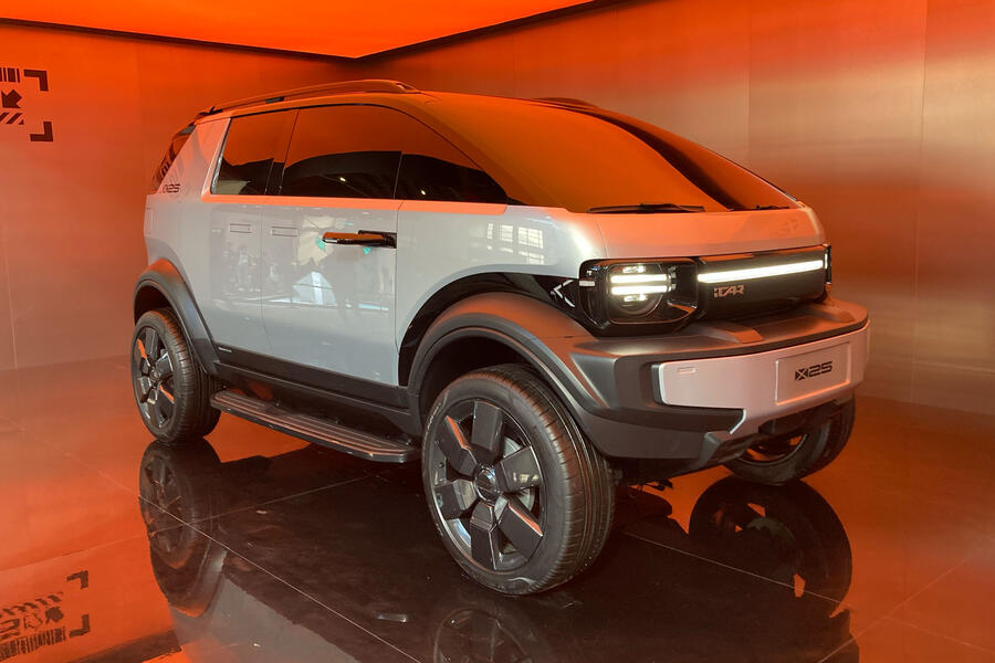 iCar X25 at Beijing motor show â€“ front
