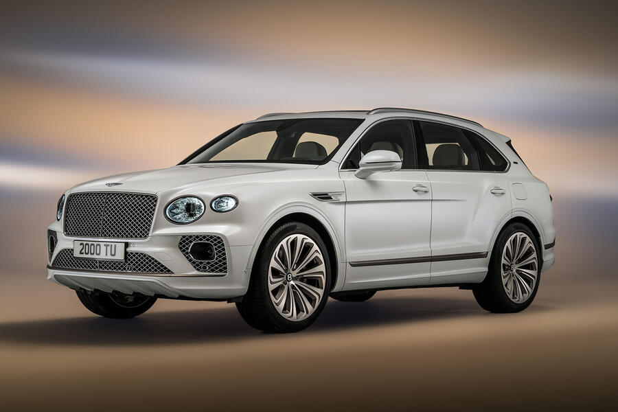 Bentayga odyssean front three quarter