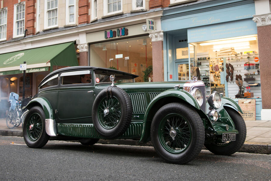 Bentley Blue Train Special parked in London