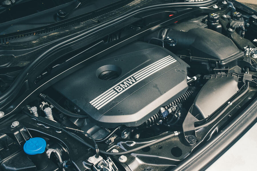 BMW 1 Series engine bay