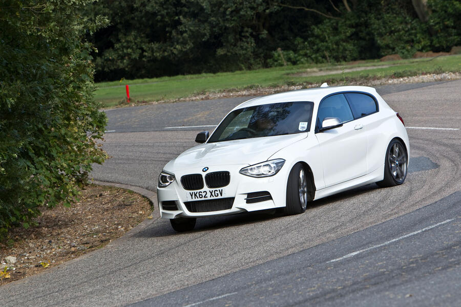 Bmw m135i 2012 front quarter slide 0