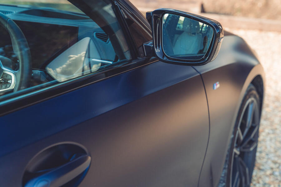 BMW M340i side mirror