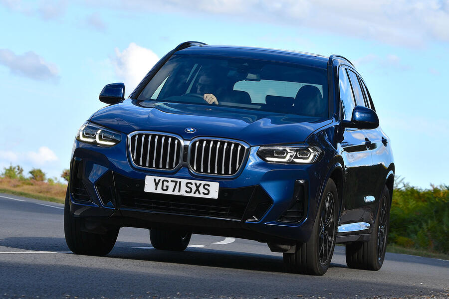 Bmw x3 front three quarter