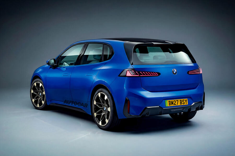 Autocar rendering of the next-generation BMW 1 Series