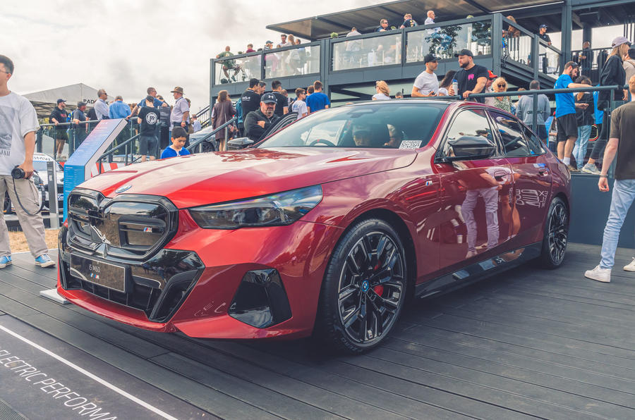 BMW i5 front Goodwood Festival of Speed