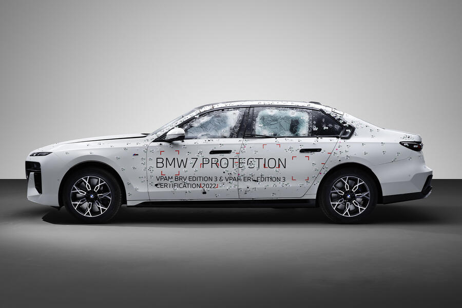 Bmw i7 exterior bullet